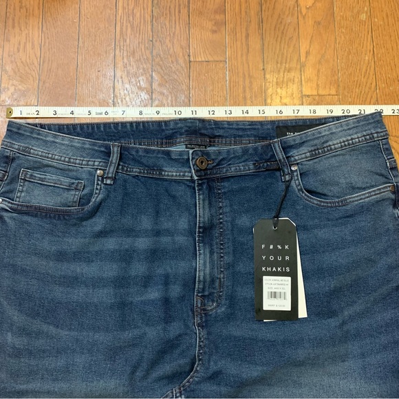 The perfect Jean nyc Mens Jeans Slim Thick Fit | 44 X 32 | Admiral Blue NEW!! - Picture 14 of 15